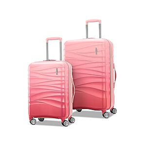 American Tourister Cascade Hardside Luggage with Spinner Wheels, 2PC SET 20/24, Dynamic Pink $89.99