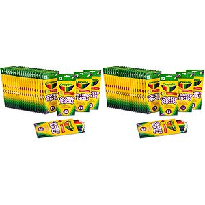 Pack of 2: Crayola Bulk Colored Pencils for Kids (24pk) - 12 Assorted Colors (Packaging May Vary) $46.56