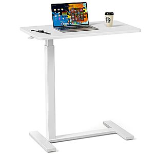 Sweetcrispy Overbed Table, Bedside Table, Mobile Standing Desk, variouse colors, from $53.99