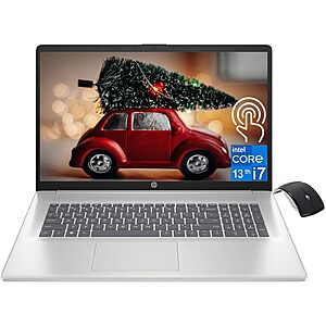 HP 690 Wireless Bluetooth Mouse - Black, 17.3 inches, Intel i7-1355U, 2 TB, 32 GB DDR4, Windows 11 Home $1169.06