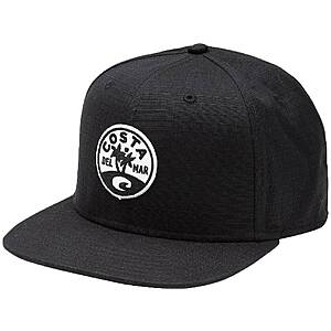 Costa Del Mar Men's Isla Flat Brim Snapback Hat (Black) $8.97 + Free Shipping on $49