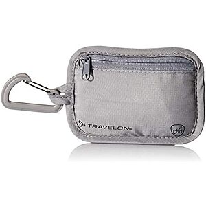 $5.92* | Travelon RFID Blocking Clip Stash Pouch (Gray) at Amazon