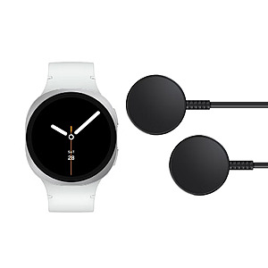 Costco Members: 44mm Samsung Galaxy Watch8 Smartwatch w/ 2x Wireless Chargers (Graphite or Silver) $239.97 + Free Shipping
