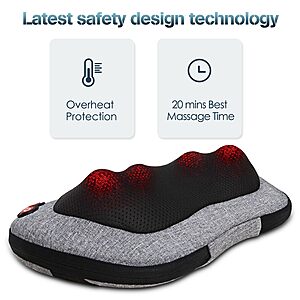 VIKTOR JURGEN Shiatsu Back Massager with Heat, Deep Tissue for Pain Relief $27.06