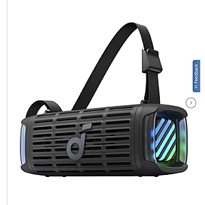 Soundcore Boom 3i Outdoor Bluetooth Speaker, Blue Or Black $74.99 Free Shipping Costco.com