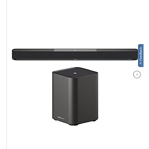 Sennheiser AMBEO 7.1.4 Ch Soundbar Plus and Wireless Subwoofer Bundle $1399.99 Free Shipping Costco.com