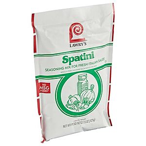 [NEW, SnS] $6.63 | 15-Oz Lawry's Spatini Spaghetti Sauce Seasoning Mix at Amazon