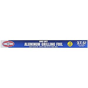 [SnS, AC] $3.18 | Kingsford Heavy Duty Aluminum Foil Roll (27.5 Sq Ft) at Amazon
