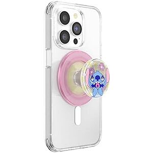 [NEW, AC] $12.99 | PopSockets Phone Grip for MagSafe, Lilo & Stitch, Light Blue, Baby at Amazon
