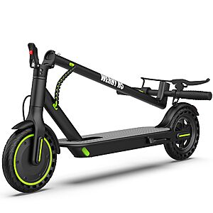 WERHY Electric Scooter, 500W/350W Powerful Motor & 19/22 MPH Top Speed, 16/25 Miles Range, Folding E Scooter with Dual Braking for Teens and Adults $149.99