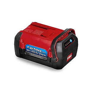 Toro 60V Max 10Ah Flex-Force Lithium-Ion Battery $179.99 + Free Store Pickup at Lowe's or Free Shipping