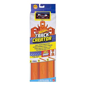 Hot Wheels Track Creator Starter Pack, 10ft Track Set with 1:64 Car $9.99 + Free S&H w/ Prime or $35+