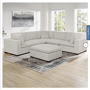 Thomasville Lowell 6-piece Modular Sectional $1499.99 free shipping Costco.com