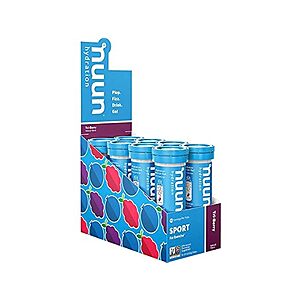 Nuun Electrolytes - 8-Pack Tri-Berry - $23.99 + free ship w/ Prime