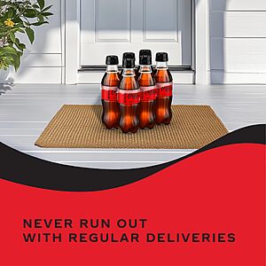 3/$11.19 or less S&S-MultiBuy Coca-Cola  or Coke Zero Sugar Soda Soft Drink Bottles, 16.9 fl oz, 6 Pack