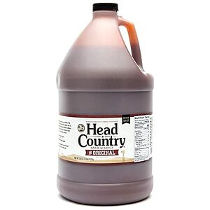 $59.92 | 4-Pack 160-Oz Head Country Bar-B-Q Sauce (Original) at Amazon