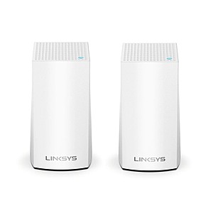 Factory Reconditioned Linksys Velop Mesh Home WiFi System, 3,000 Sq. ft, 20+ Devices, 1.3Gbp $22.99