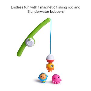 Munchkin® Fishin'™ Magnetic Baby and Toddler Bath Toy, 4pc Set, (FS w/Prime) $5.83