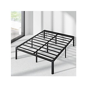 QUEEN, ZINUS Van 16 Inch Metal Platform Bed Frame / Steel Slat Support / No Box Spring Needed / Easy Assembly, $54.99, FS Prime, Woot!