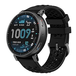 Amazfit Active Max Smart Watch, 1.5" AMOLED Display, GPS, iOS/Android $118.99