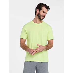 $1.70: Athletic Works Men's and Big Men's Tri Blend Tee(Sonic Lime,Size L/2XL only) at Walmart.com