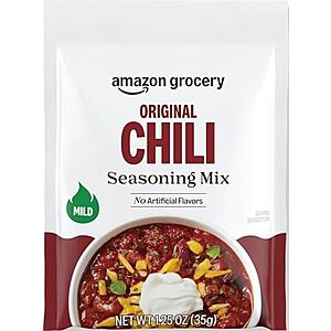 70c S&S Amazon Grocery, Original Chili Seasoning Mix, 1.25 Oz, buy 4 items save another 10%