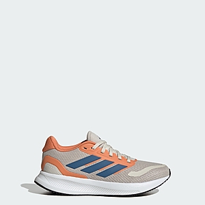 adidas kids Runfalcon 5 Shoes (Alumina / Dusky Petrol / Dusky Orange) $20.8