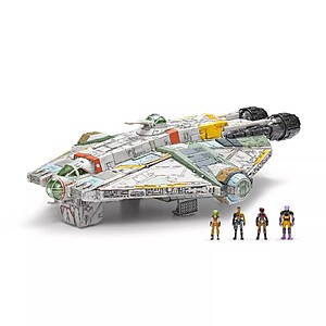 Star Wars Micro Galaxy Squadron Ghost with Mini Figures $14.72 at ebay + Free Shipping