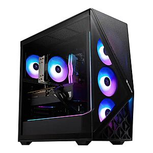 IBuyPower Slate 9 Gaming PC Intel Core i5 14th Gen 14400F 1.8GHz Processor; NVIDIA GeForce RTX 5070 12GB GDDR7; 16GB DDR5-5200 RAM; 1TB Solid State Drive $1299.99