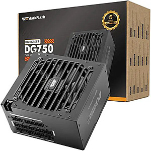 750W darkFlash DG750 80 Plus Gold Fully Modular ATX 3.1 Power Supply (Black) $63.99 + Free Shipping
