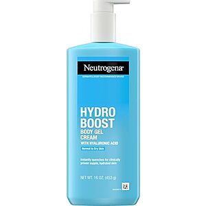 [SnS] $7.12* | 16-Oz Neutrogena Hydro Boost Body Gel Cream w/ Hyaluronic Acid at Amazon