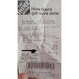 YMMV Home depot -- 100′ Flexon Flextreme Pro Performance Rubber Garden Hose (Black) 5/8" - $7.50