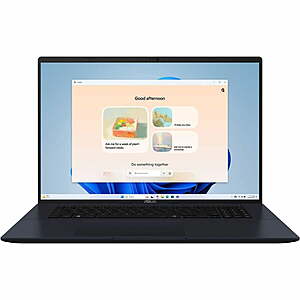 Asus VivoBook 18 18" Laptop, AMD Ryzen 7 260, 32GB RAM, 1TB SSD, Windows 11 Home, M1807HA-DS79 $889.98