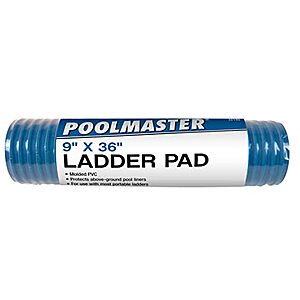 Poolmaster 9" x 36" Swimming Pool Vinyl Liner Ladder Pad (Blue) $3.80 + Free Shipping w/ Prime or on $35+