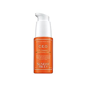 1-Oz Sunday Riley C.E.O. 15% Vitamin C Brightening Serum 40.37 w/ S&S + Free Shipping $40.37