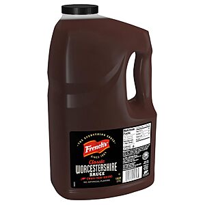 French's Worcestershire Sauce, 1 gal - One Gallon Container of Gluten-Free Worcestershire Sauce, Perfect as Meat Tenderizer, Marinades, Sauces and More $8.78