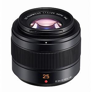 Panasonic Lumix G Leica DG Summilux Lens $647.99