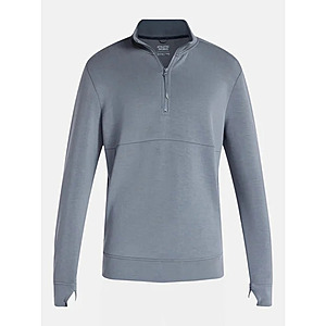 Athletic Works Men's Scuba Knit Quarter Zip Sweatshirt $6.35, Joggerfs $5.94