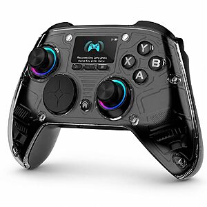 AOC PC Controller with Interactive Screen, Hall Effect Sticks & Triggers $49.98