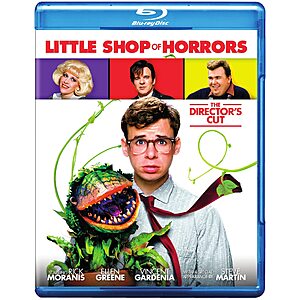 Little Shop of Horrors: The Director's Cut + Theatrical (Blu Ray) $7.99 Amazon.com