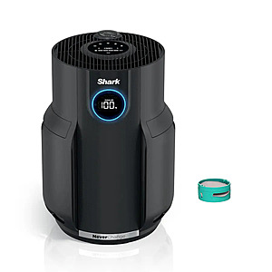 Shark - NeverChange Air Purifier, 5-Year HEPA Filter Life, 650-sq Ft - Black $179.99