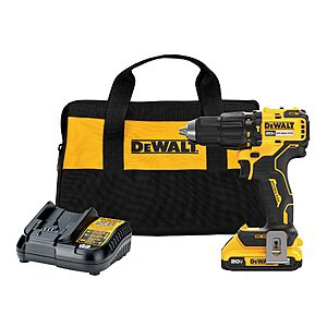 DEWALT 20V Max 1/2" Brushless Cordless Hammer Drill Kit w/ Battery & Charger $99 + Free Shipping