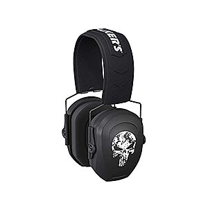 $11.99: Walker's Game Ear GWP-RSMPAS-BK-Pun Razor Passive - Black Punisher Logo at Woot!