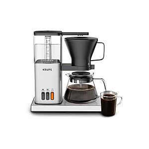 $69.99 | 8-Cup KRUPS Essential Brewer Drip Pour Over Coffee Maker Machine at Woot!