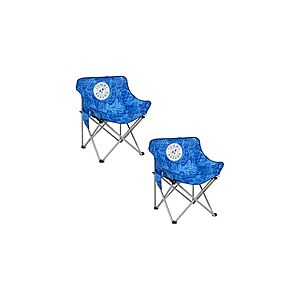 $29.99: Tommy Bahama Go Everywhere 2-Pack Outdoor Folding Moon Chairs with Storage Pouch and Carry Bag at Woot!
