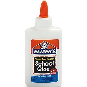 $0.50* | Elmer's 4-Ounce Washable Liquid School Glue at Amazon