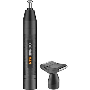 $15.42* | ConairMan Ear & Nose Hair Cordless Battery-Powered Trimmer for Men w/ Attachments at Amazon