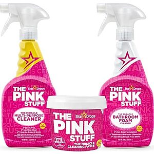 [SnS, AC] $10.78* | 3-Pk Stardrops The Pink Stuff Cleaning Bundle at Amazon