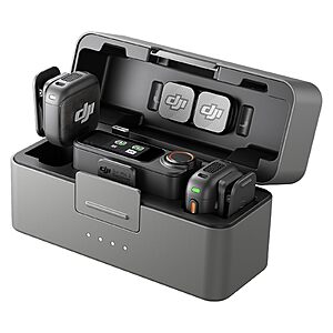 DJI Mic 3 (1 TX + 1 RX), Wireless Lavalier Mic $143