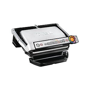 T-Fal OptiGrill Stainless Steel Electric Grill $126.99